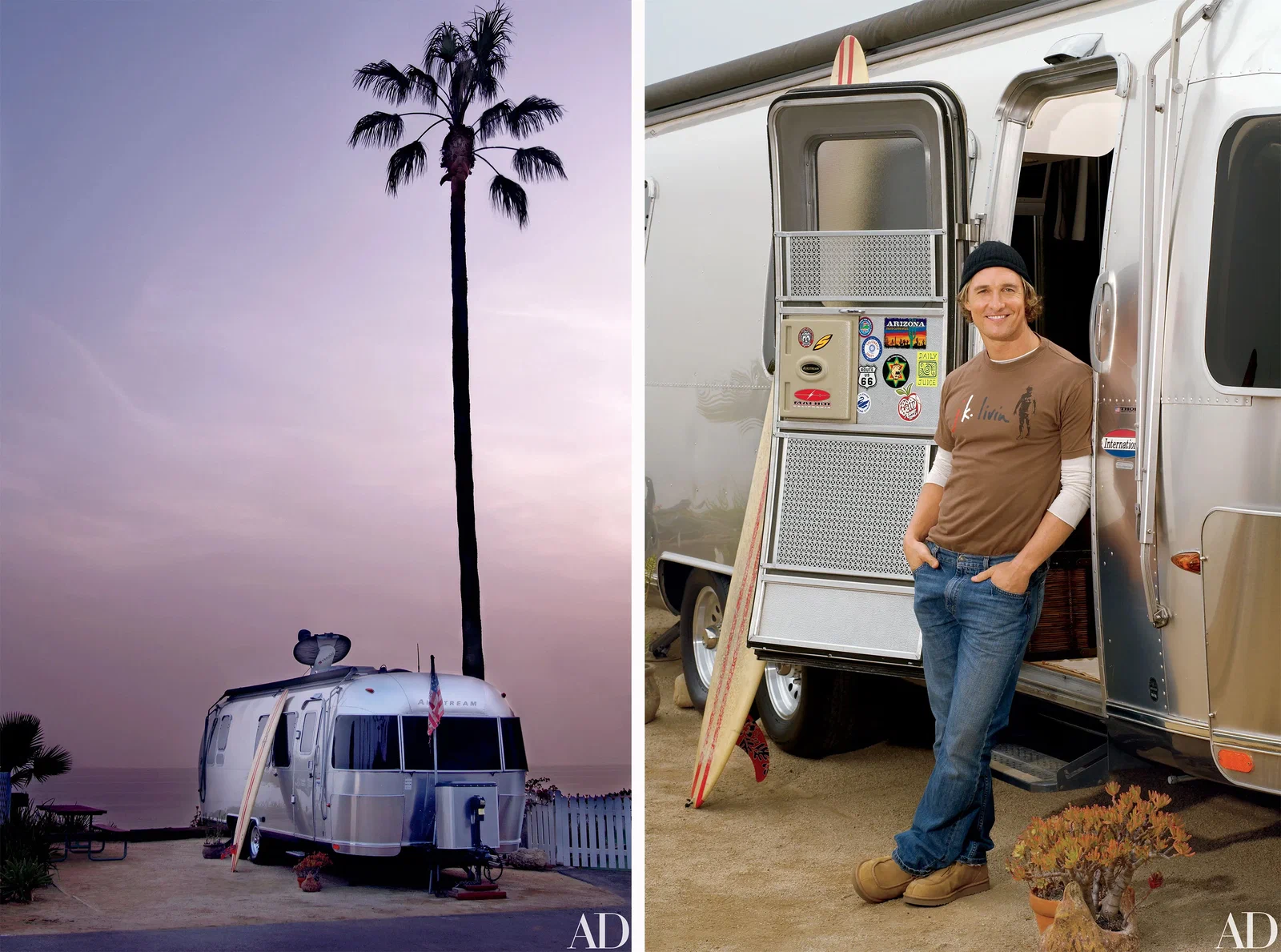 Трейлер на колесах актёра Мэттью Макконахи